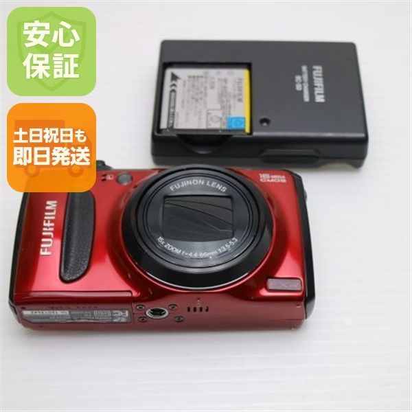 超美品 FinePix F600EXR レッド 即日発送 FUJIFILM デジカメ デジタル 
