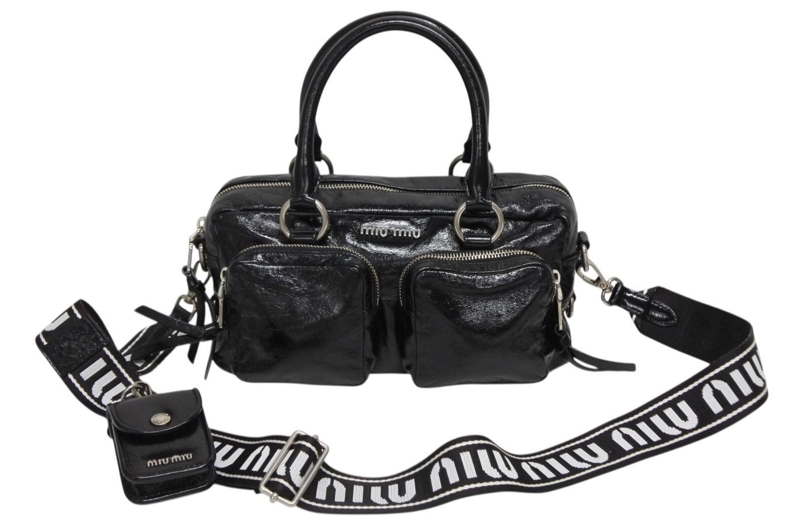 極美品 MIUMIU ミュウミュウ 2WAY ショルダーバッグ ハンドバッグ