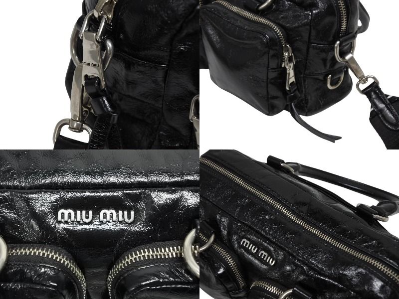 極美品 MIUMIU ミュウミュウ 2WAY ショルダーバッグ ハンドバッグ