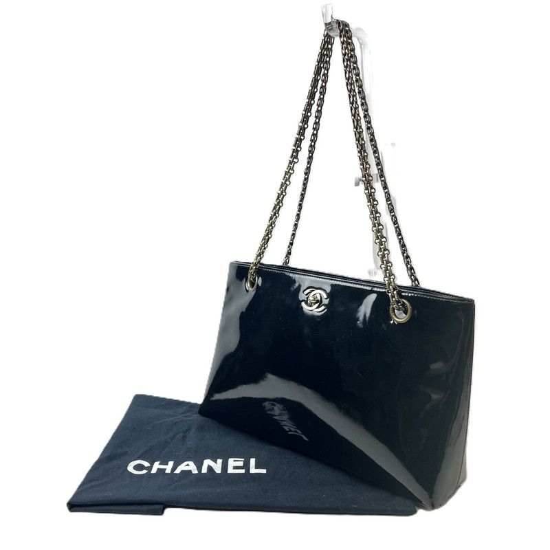 中古美品】 CHANEL シャネル ココマーク チェーンショルダー チェーン