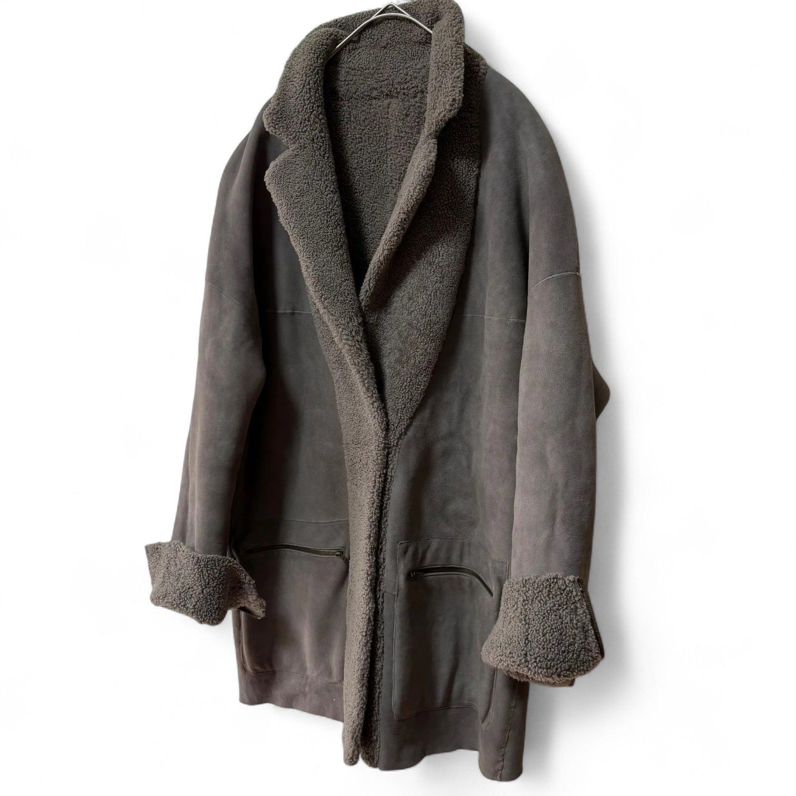 美品 L'Appartement 32 PARADIS シアリングムートンコート - メルカリ