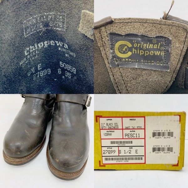 Chippewa チペワ 27899 エンジニアブーツ ワークブーツ シューズ