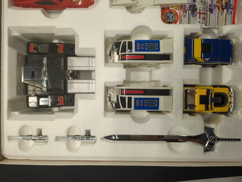 バンダイ 超合金/ターボレンジャー 高速戦隊ターボレンジャー DX五連合