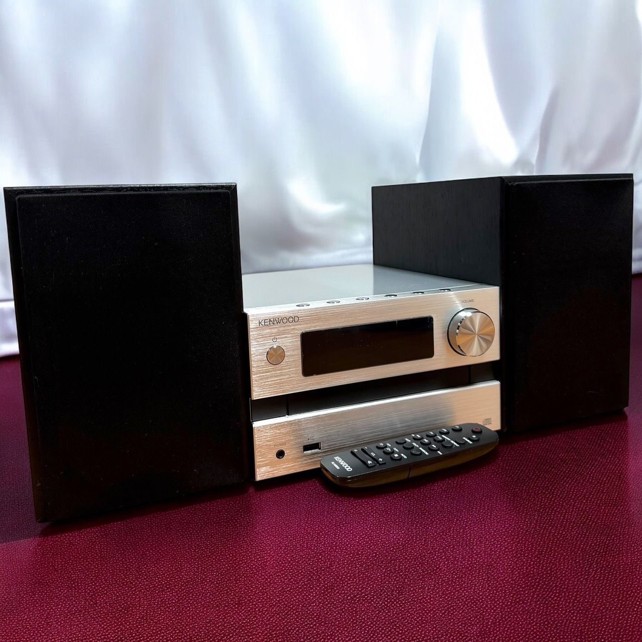 ☆送料無料 美品 JVC KENWOOD ケンウッド M-EB50 S シルバー