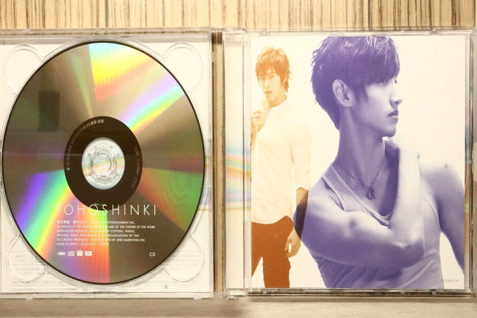 国内盤CD☆東方神起/TOHOSHINKI□ 時ヲ止メテ(DVD付) 【RZCD46521B