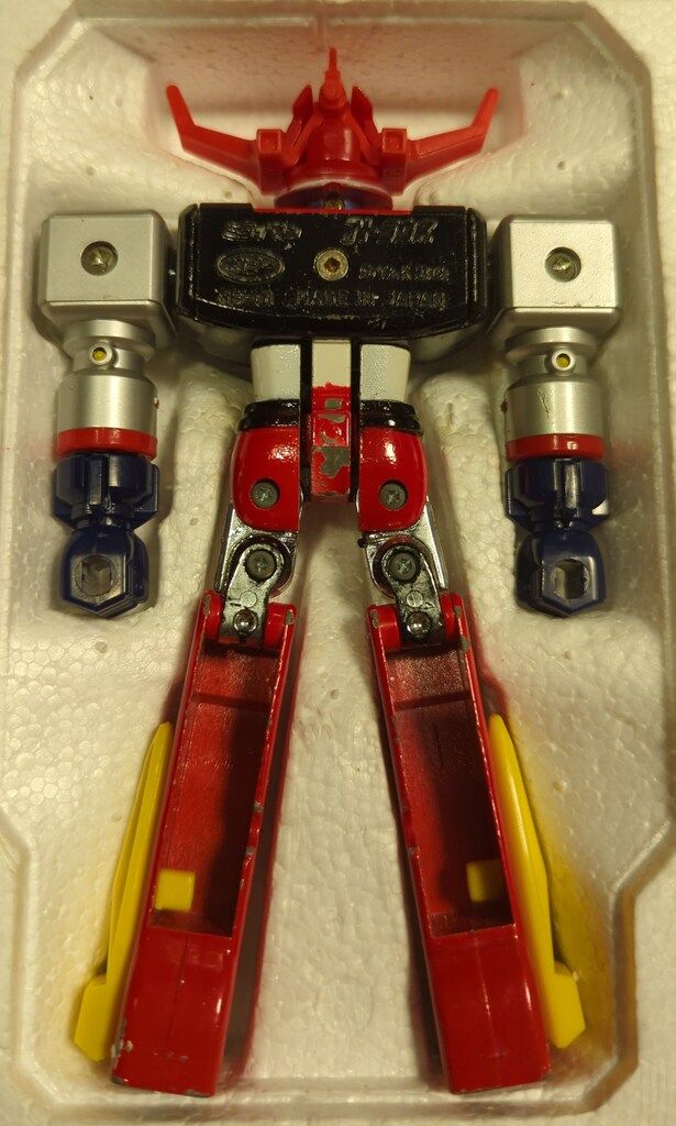 ポピー 超合金/未来ロボダルタニアス 未来合体ダルタニアス後期(赤盾