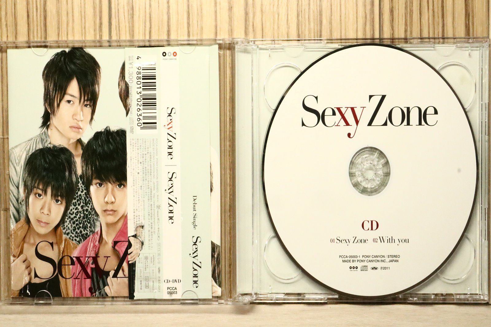 国内盤CD☆セクシーゾーン/Sexy Zone□ Sexy Zone(初回限定盤C DVD付