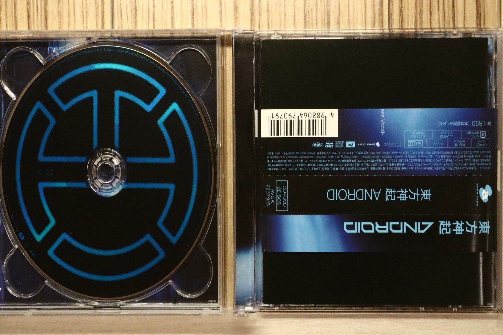 国内盤CD☆東方神起/TOHOSHINKI□ ANDROID (SINGLE+DVD)(初回生産限定