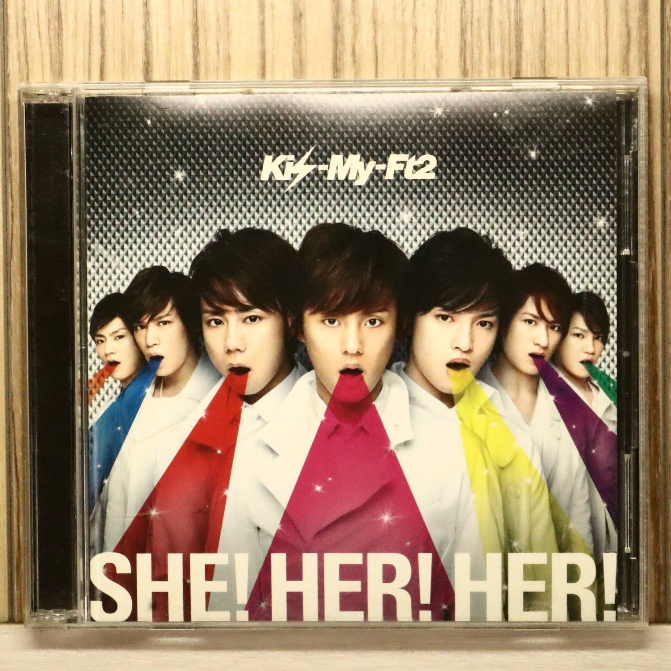 国内盤CD☆キスマイフットツー/Kis-My-Ft2□ SHE! HER! HER!(DVD付