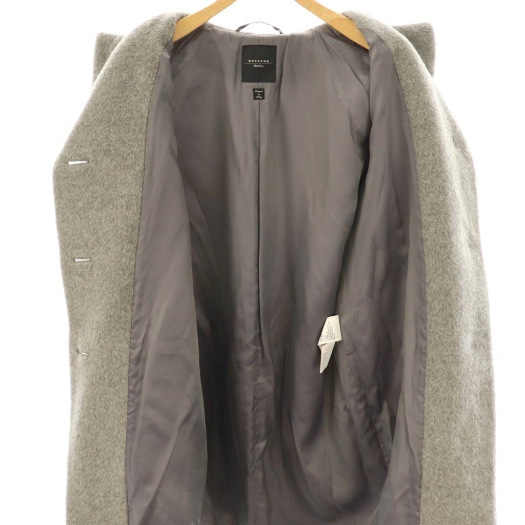 美品　マックスマーラ　高級アルパカシャギーコート　40 マックスマーラ ウィークエンドライン MAX MARA WEEKEND LINE アルパカ