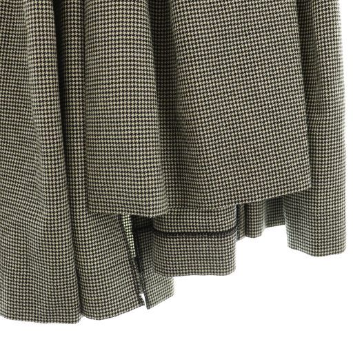 comme des garçons 2024AW 千鳥柄スカート コムデギャルソン COMME des GARCONS AD2023 千鳥格子 ギャザー