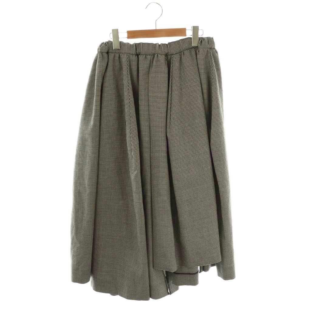 コムデギャルソン COMME des GARCONS AD2023 千鳥格子 ギャザー