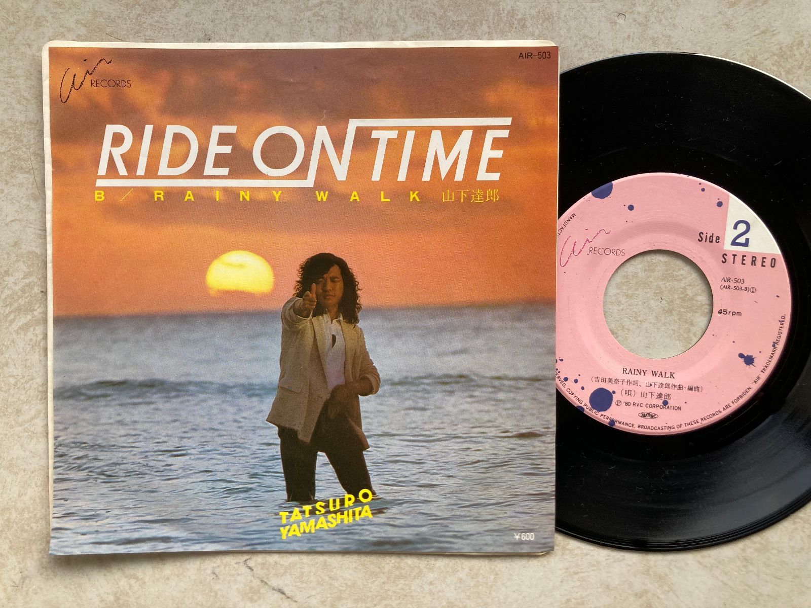 シティポップを象徴する名曲】山下達郎 / RIDE ON TIME / AIR / AIR