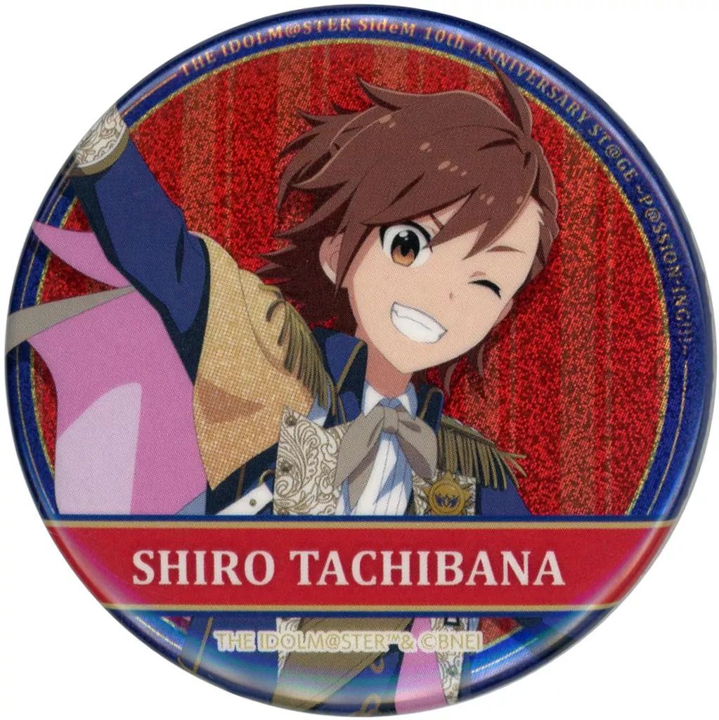ピンズ・ピンバッジ・缶バッジ V6 10th AnniversarySpecialCanbadge Vol.1 中古】バッジ・ピンズ 橘志狼 「THE IDOLM＠STER SideM 10th