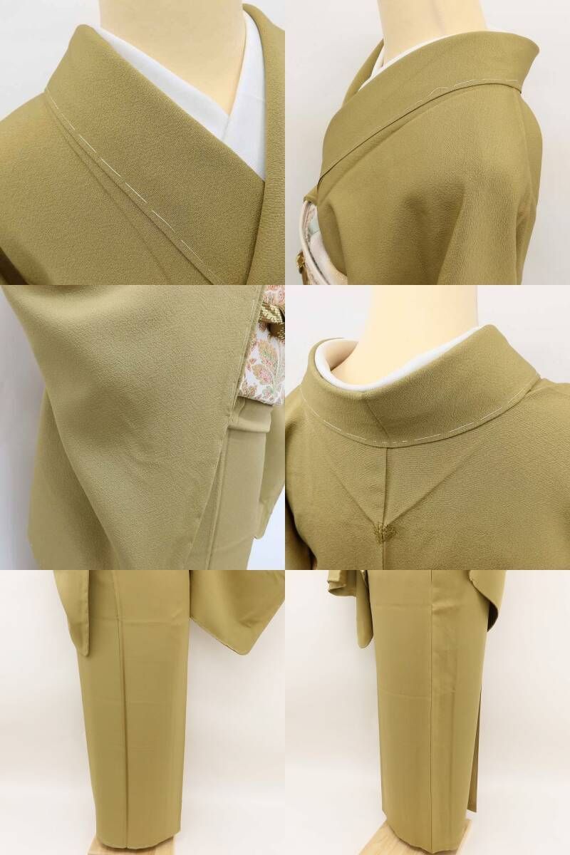 ✾まめ藤✾新品 仕付け糸付き やまと誂製 正絹 着物“実は、奥深い味を