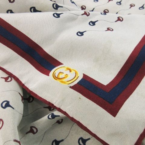 GUCCI グッチ ココ キャピタン スカーフ シェリーライン GG シルク グッチ ネクタイ シルク100% GG柄 シェリーライン 221582 4B002 メンズ