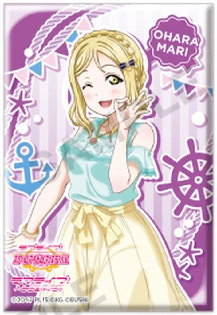 中古】バッジ・ビンズ 小原鞠莉 「ラブライブ!スクールアイドル