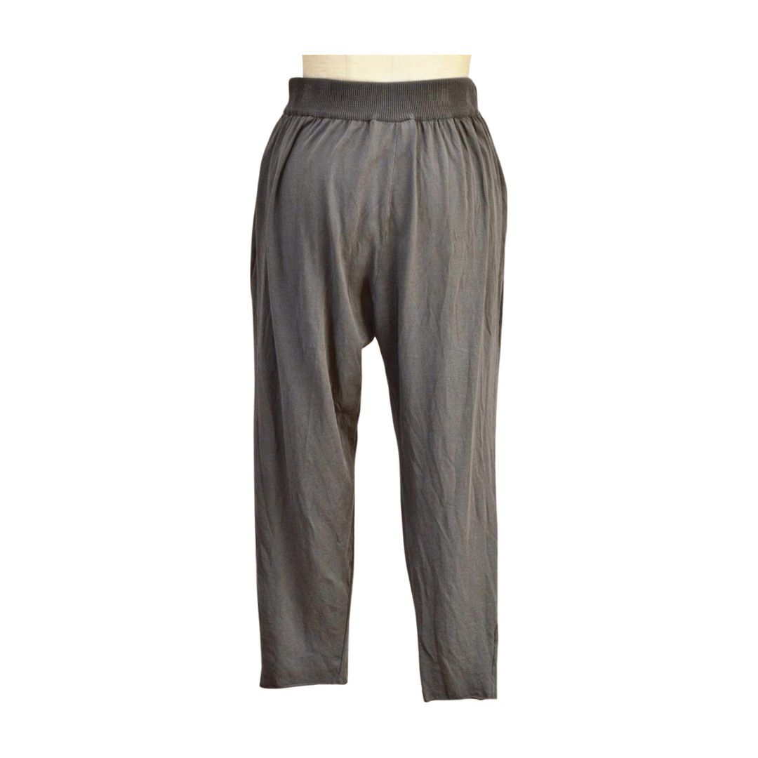 エヴァムエヴァ evam eva コットン パンツ グレー レディース F-M13563