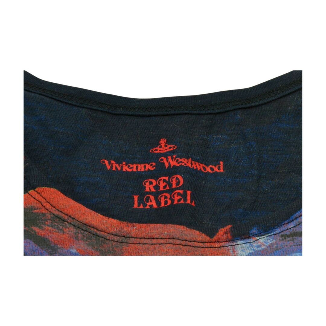 美品　ヴィヴィアンウエストウッドレッドレーベル　オーブ刺繍　タンクトップ ヴィヴィアンウエストウッドレッドレーベル オーブ刺繍タンクトップ