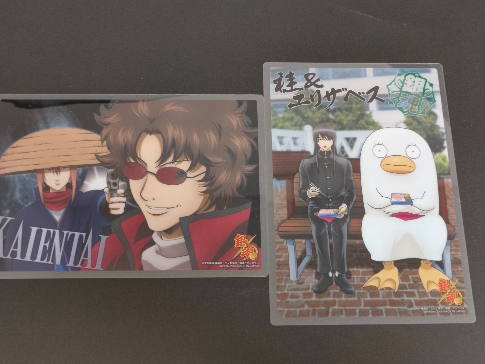 fym17 桂小太郎 エリザベス 快援隊 坂本 陸奥 銀魂 クリアプレート