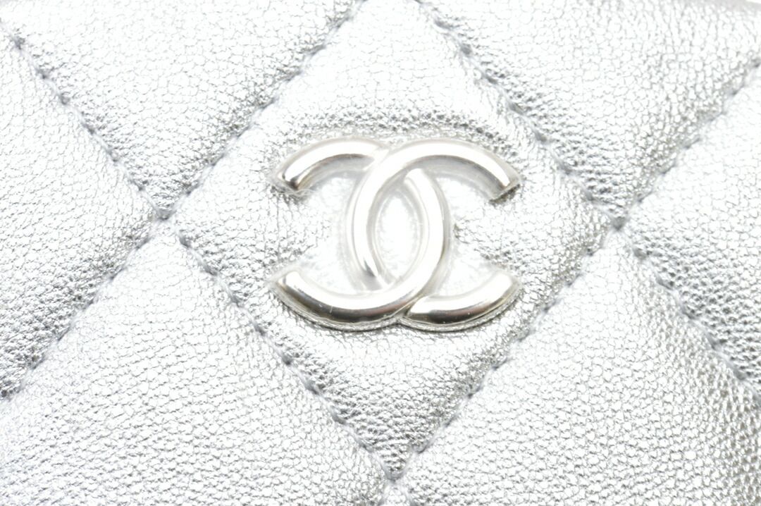 シャネル CHANEL ポーチ マトラッセ ラムスキン 2023年 限定品