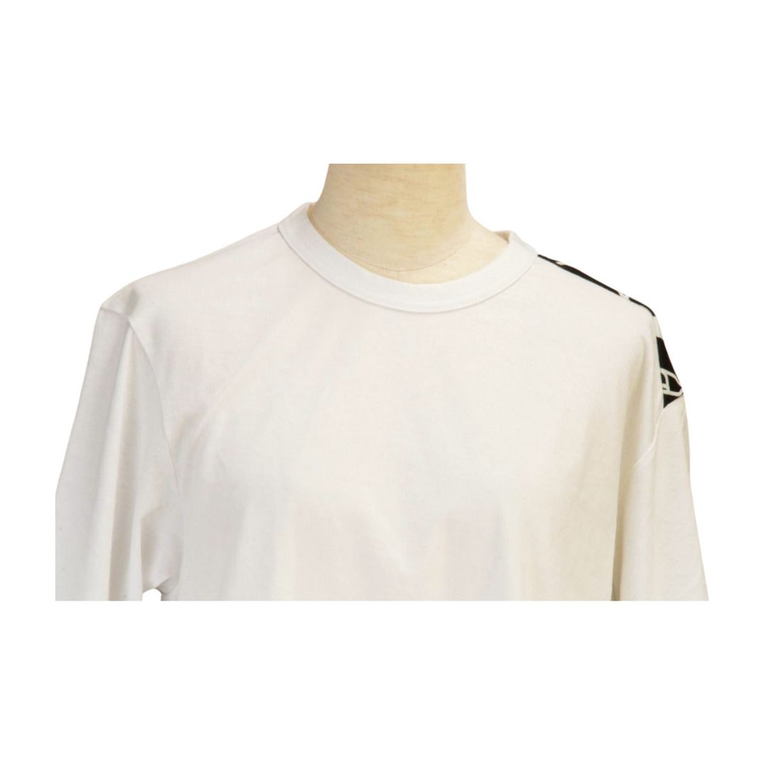 COMME des GARCONS - コムデギャルソン COMME des GARCONS Tシャツ ロンT ベアブリック Sサイズ 白 コットン 日本製 AD2020 レディース F-S4674 コムデギャルソン COMME des GARCONS Tシャツ ロンT ベアブリック S