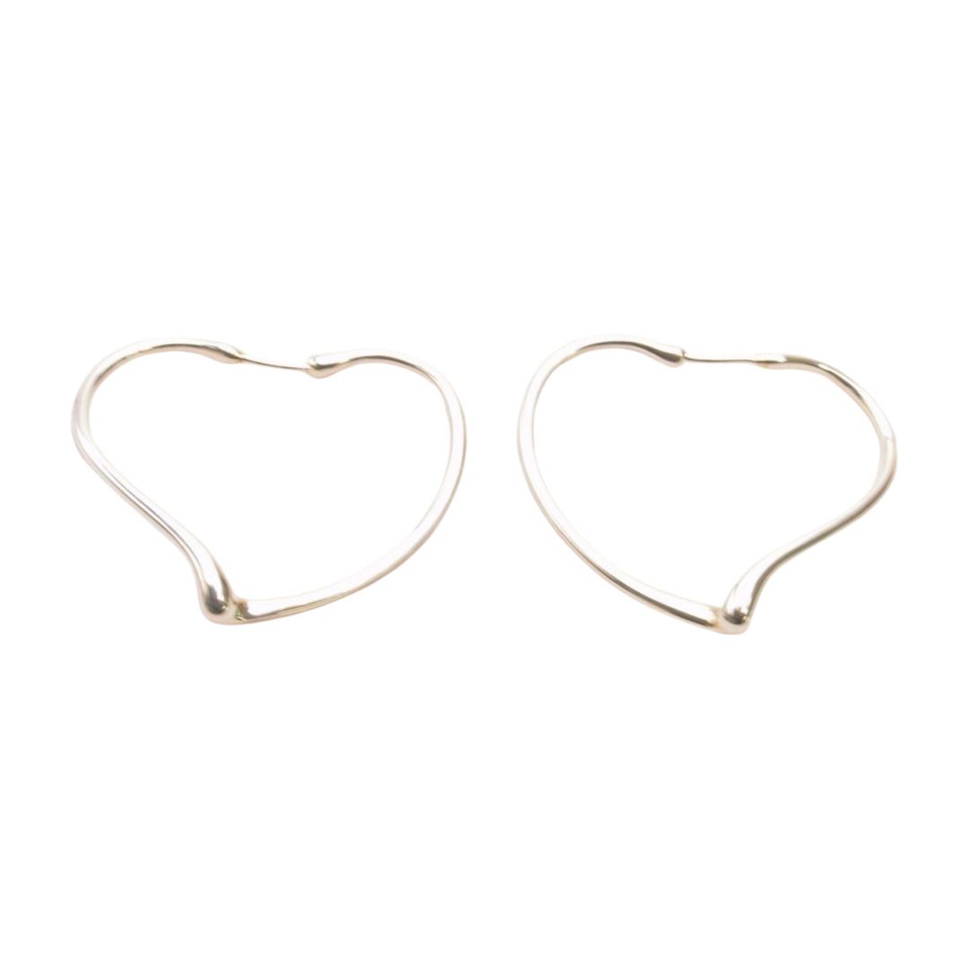 ティファニー TIFFANY&Co. ピアス オープンハート 両耳用 シルバー Ag 925 レディース F-YA 996