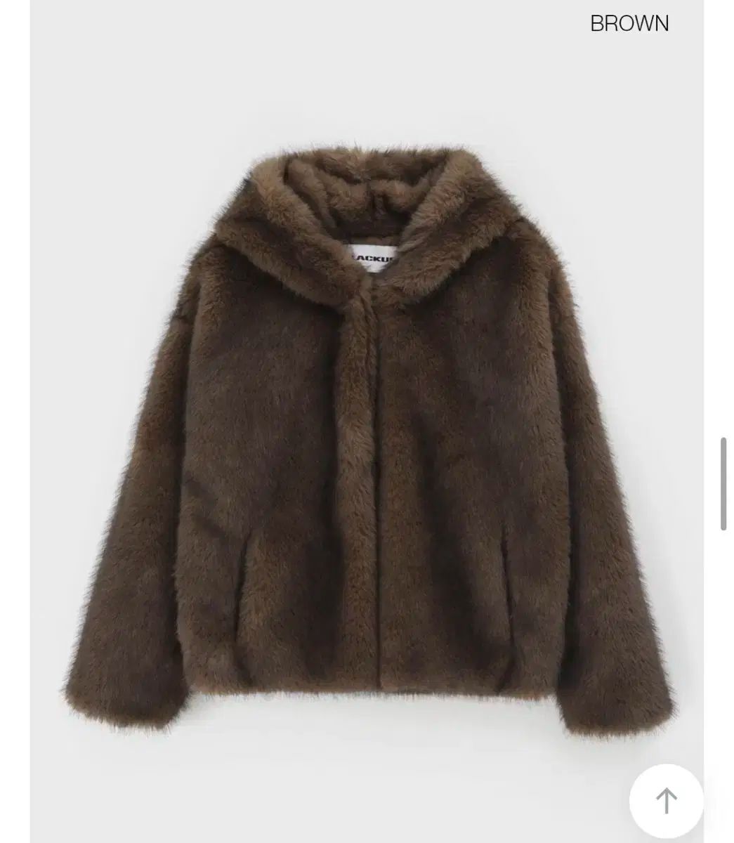 BLACKUP コルター ヘビ－ ファージャケット - ブラウン - メルカリ