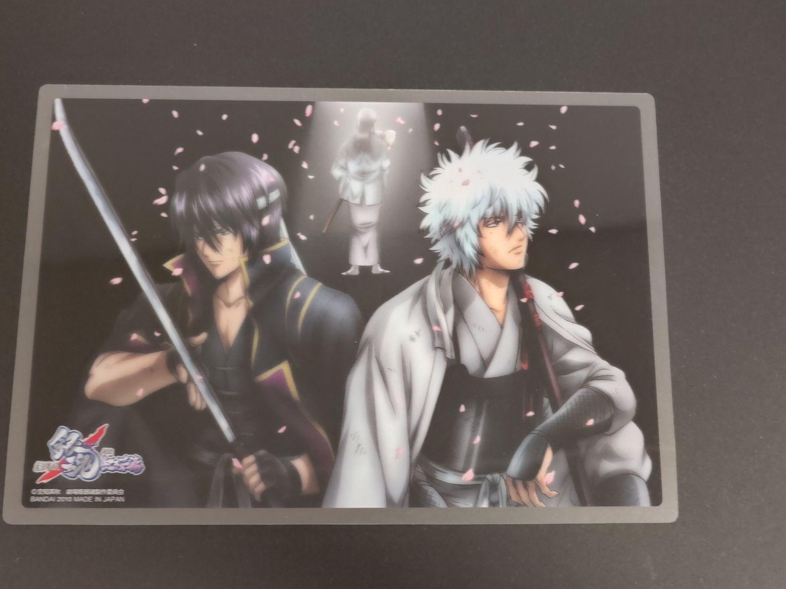 fym17 紅桜編 高杉晋助 坂田銀時 銀魂 クリアプレート カード B.I.G