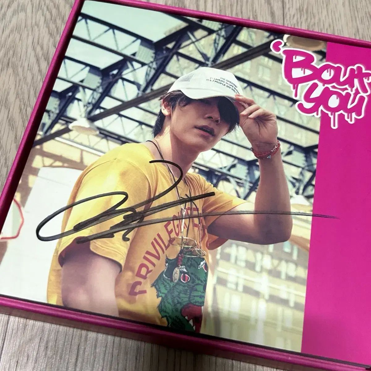 SUPER JUNIOR D&E ドンヘ(DONGHAE) サイン アルバム SUPER JUNIOR