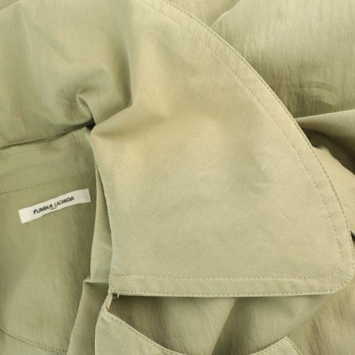 フミカ ウチダ FUMIKA_UCHIDA DOUBLE-BODY SOUTIEN-COLLAR CAPE コート