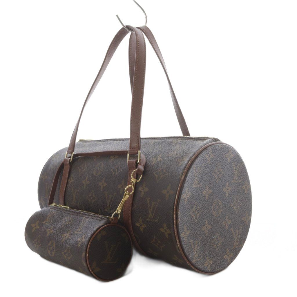 良品 ルイヴィトン モノグラム パピヨン 30 ポーチ付き 横長バッグ LOUIS VUITTON - 良品 ルイヴィトン モノグラム パピヨン 30 ポーチ