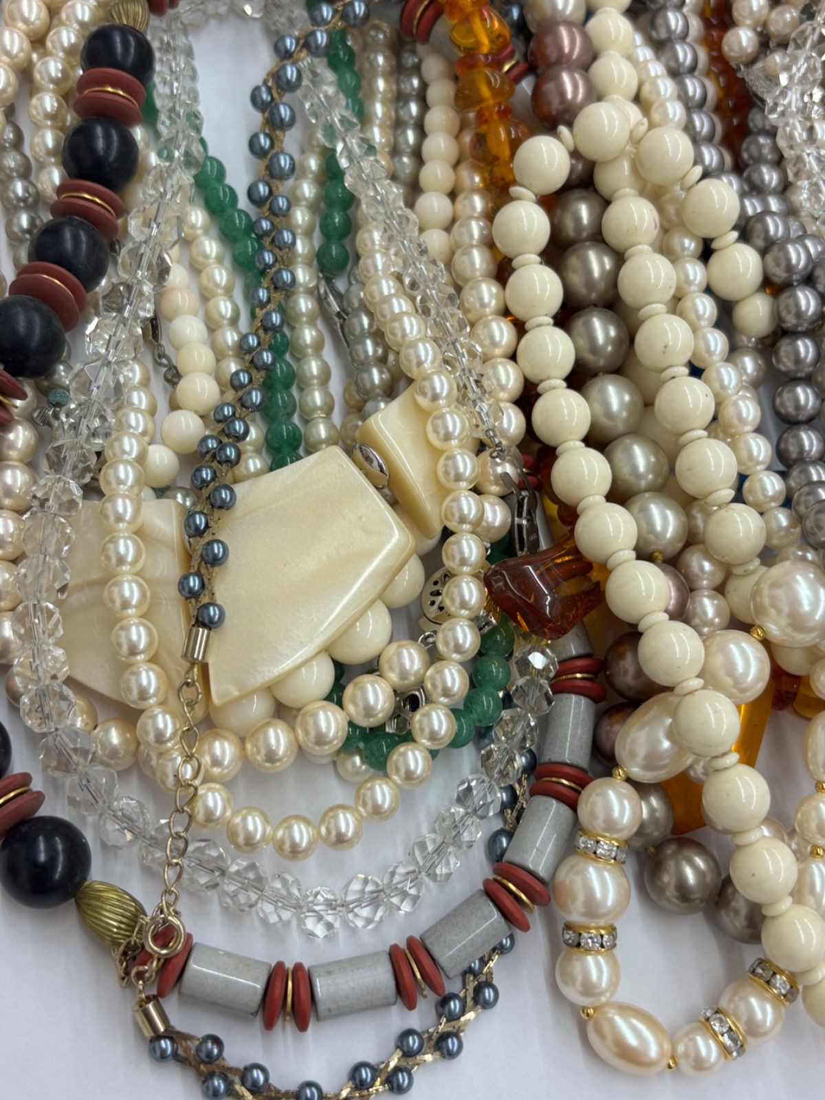 アクセサリーまとめ売り　イミテーションアクセサリー　ジャンク イミテーションアクセサリーまとめ売り 約2.6キロ 《ジャンク》 - メルカリ