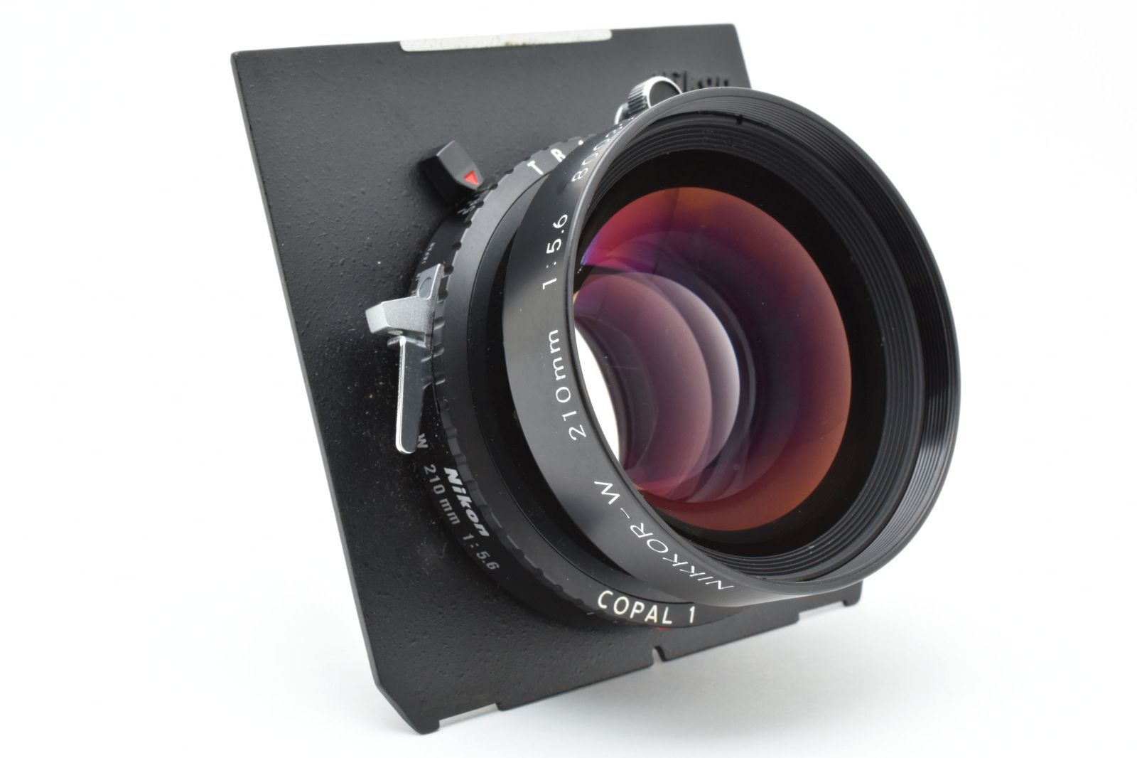 Nikon NIKKOR W 210mm f/5.6 大判レンズ Copal 0 シャッター搭載 中判
