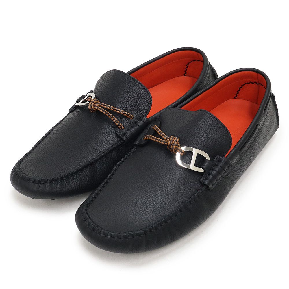 エルメス モカシン アレッサンドロ ローファー デッキシューズ 靴