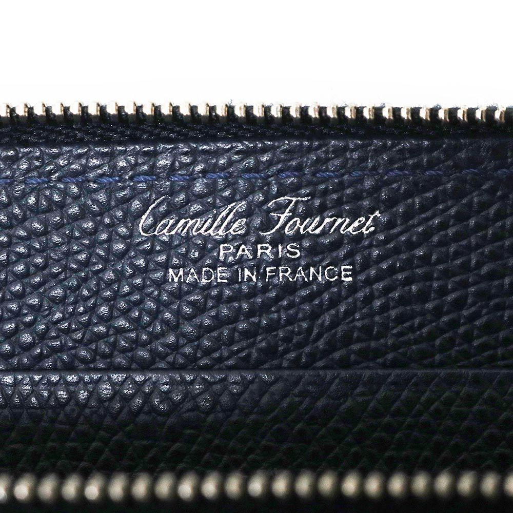 カミーユ フォルネ ラウンドファスナー ジップウォレット 長財布