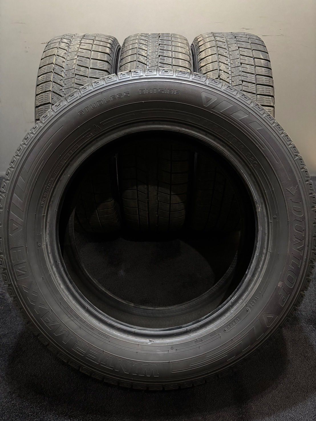 ☆205/60R16 DUNLOP/WINTER MAXX 03 20年製 スタッドレス 4本