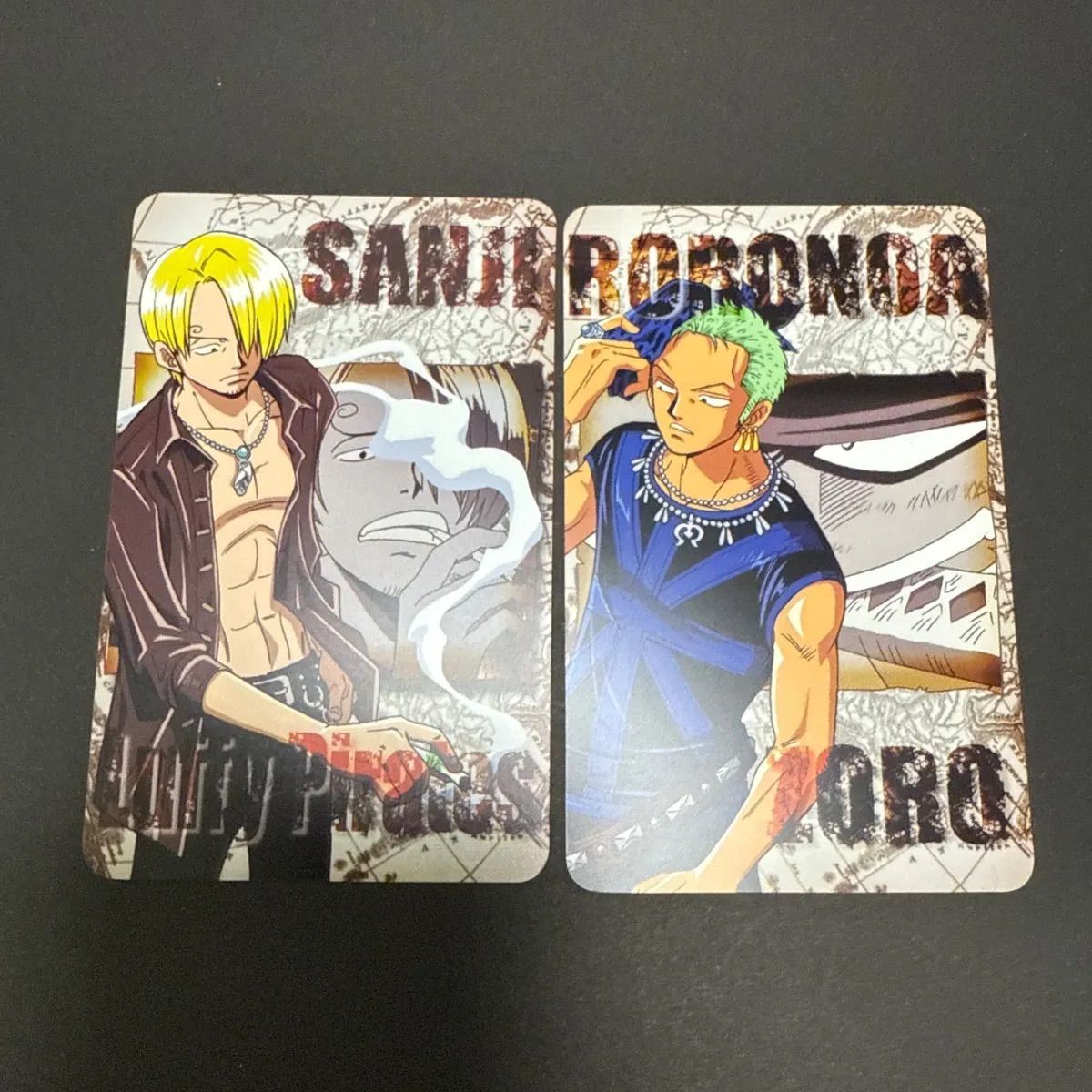 ワンピース ジャンプフェア アニメイト 2001 カード サンジ ゾロ 2点