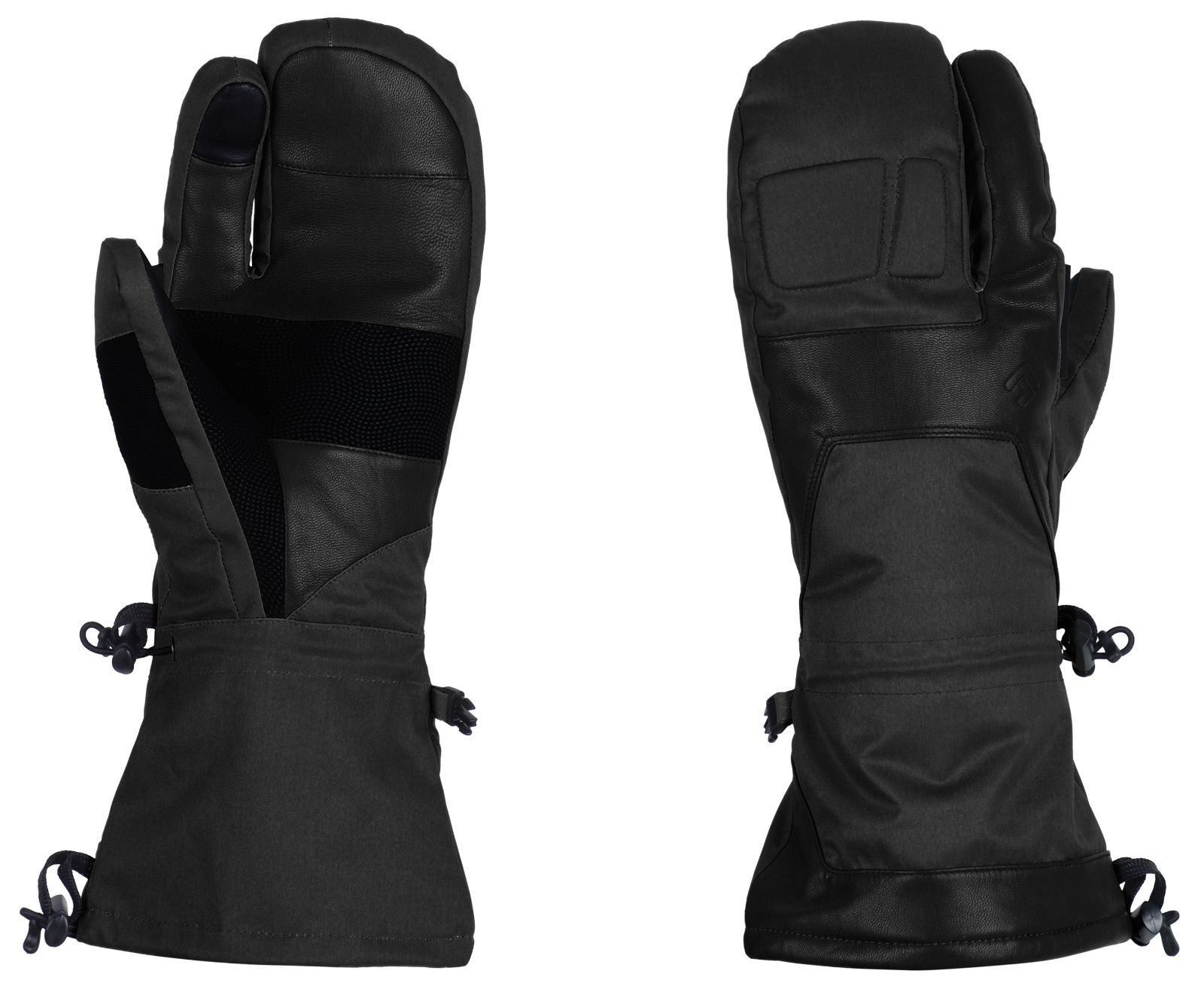 ダイレクトアルパイン ALPEN MITT Three Finger アルパイン 3 フィンガー グローブ black ブラック ミット アイスクライミング 登山 スキー バックカントリー 雪山