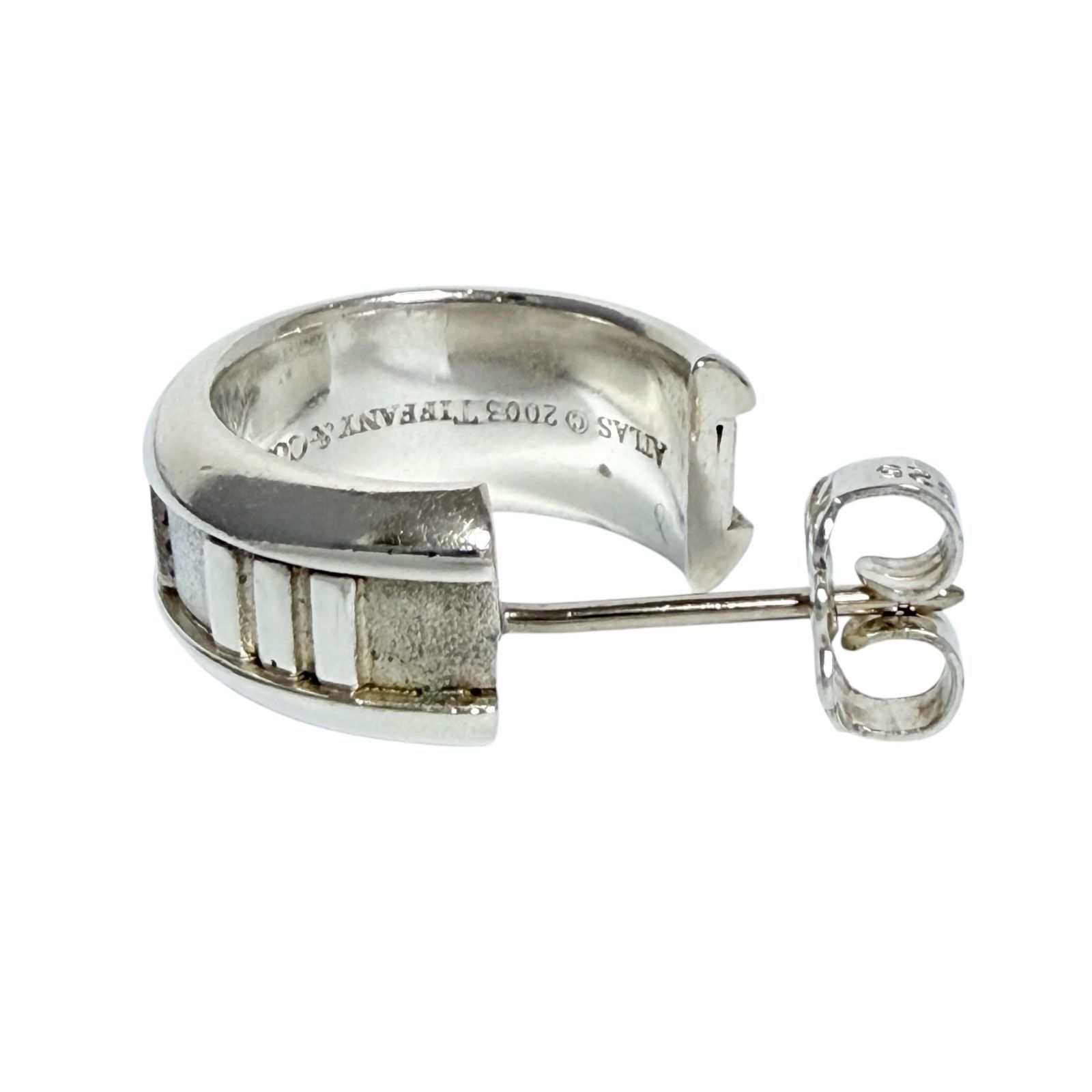 ティファニー メンズ レディース ピアス 片耳 1個のみ アトラス フープ