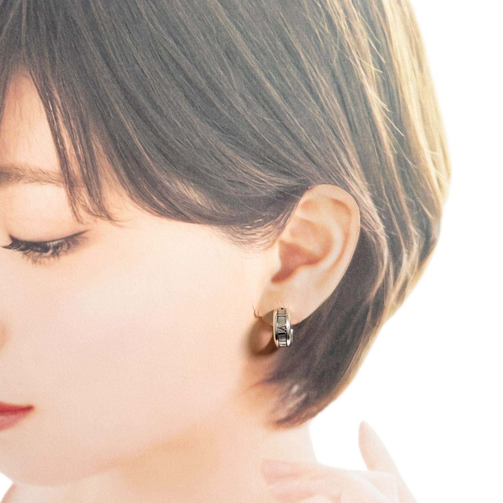 ティファニー メンズ レディース ピアス 片耳 1個のみ アトラス フープ