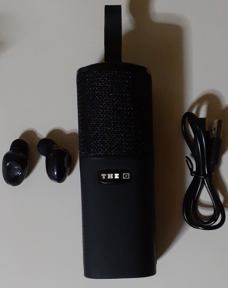 6946 未使用未開封 ER-102B ブラック Bluetooth ワイヤレススピーカー