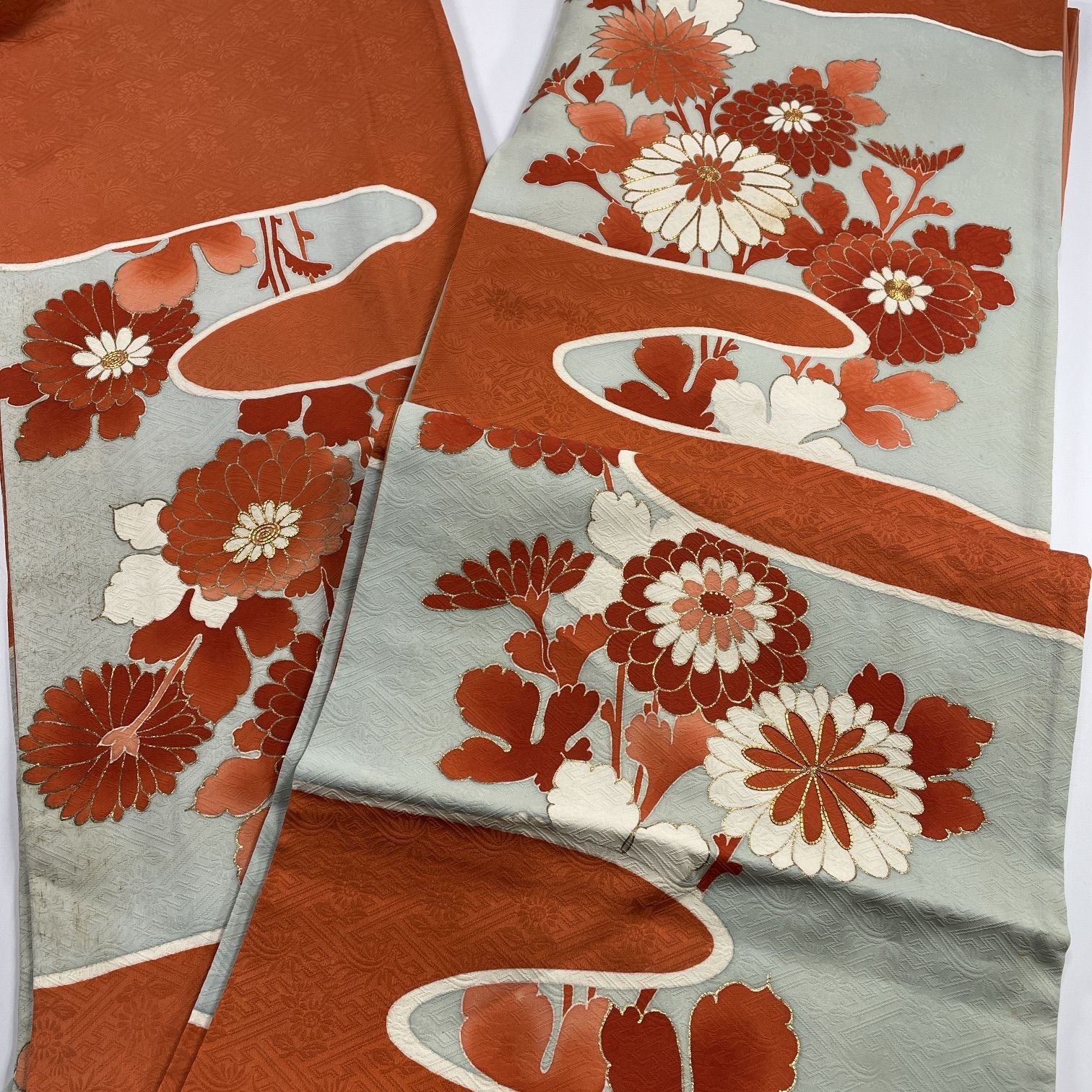 振袖6枚まとめ売り　リメイク用　素材用　着付け練習　成人式 振袖 6枚 着物まとめ売り 同梱購入歓迎 リメイク用 着付け練習用