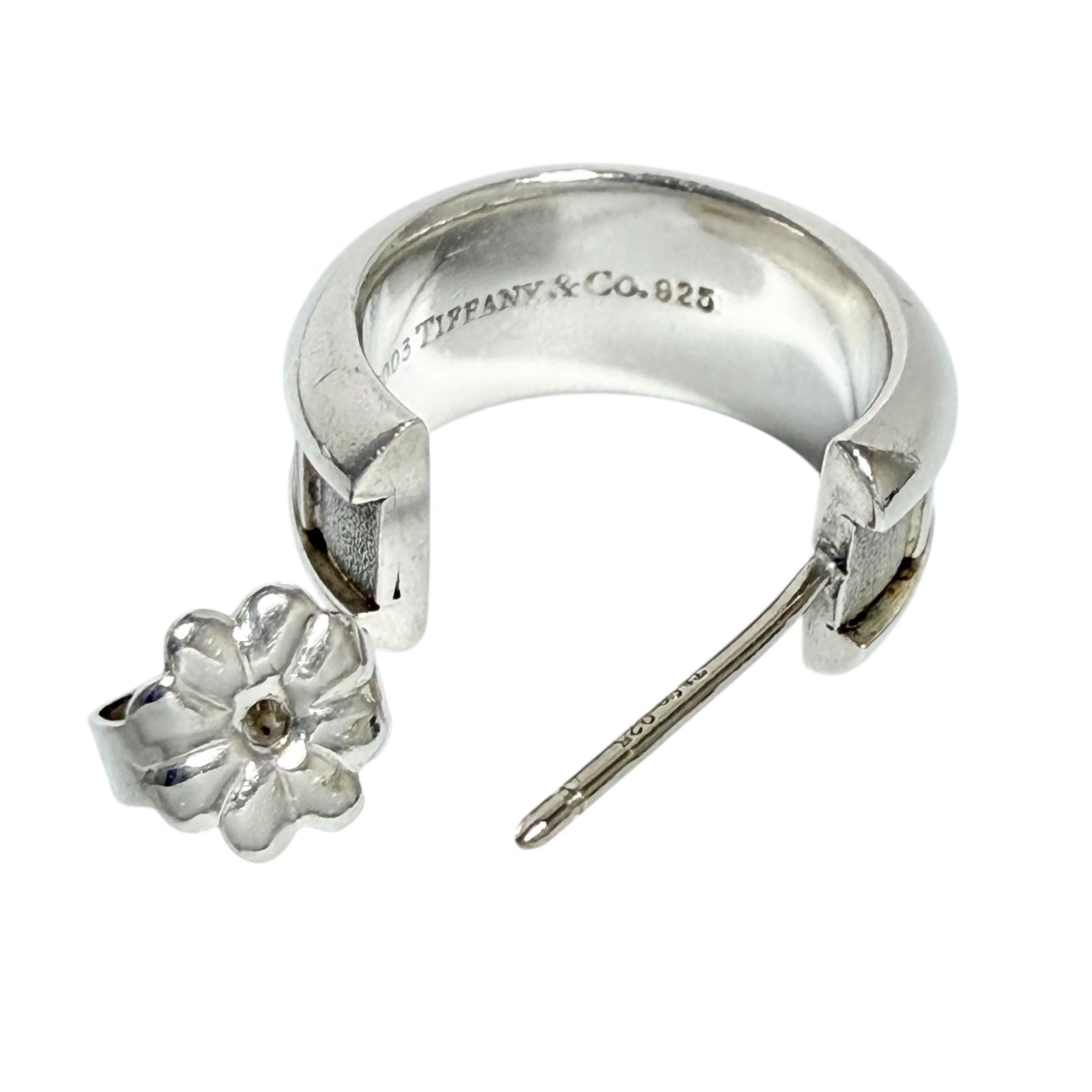 ティファニー メンズ レディース ピアス 片耳 1個のみ アトラス フープ