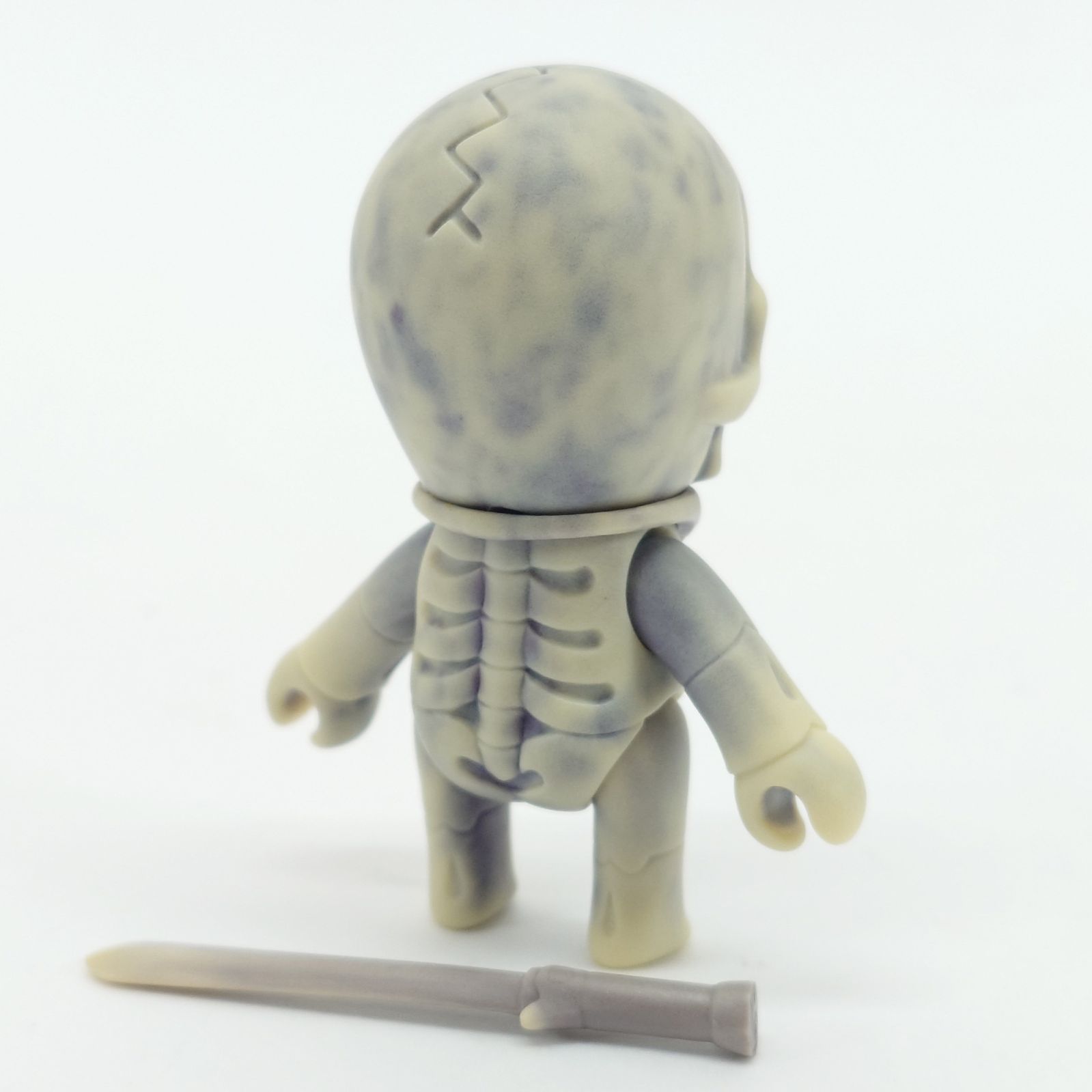 スカルチュラのソフビ ガイコチュ剣士 マーブル 2体セット ソフビ