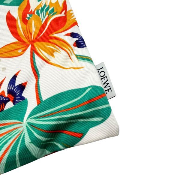 ○ ロエベ LOEWE 巾着バッグ ドローストリングポーチ パウラズイビザ