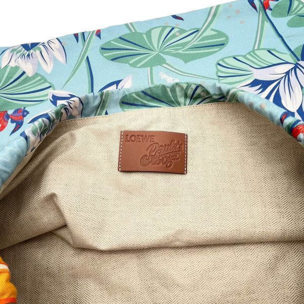 コトラ　LOEWE ロエベ パウラズイビザ ドローストリングポーチ 巾着 LOEWE - LOEWE ロエベ ポーチ パウラズイビザ ドローストリングポーチ