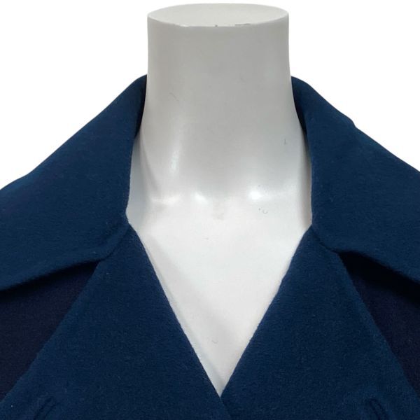 ポールスミス　ウール3Bバルカラーコート ネイビー Paul Smith（ポールスミス）の「コンプレッションウール バルカラー