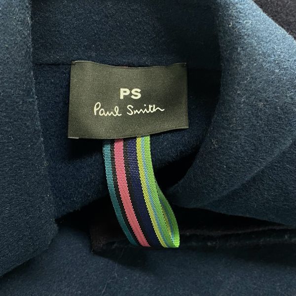 ◇ ピーエスポールスミス PS Paul Smith ウールリバーコート Pコート