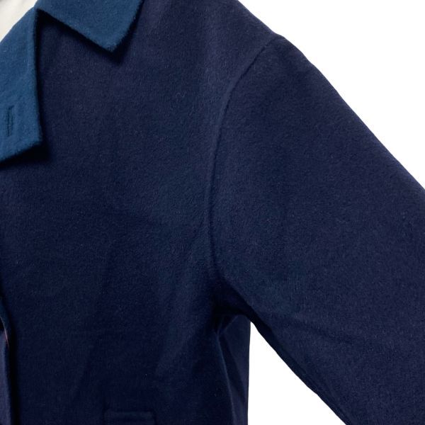 ◇ ピーエスポールスミス PS Paul Smith ウールリバーコート Pコート